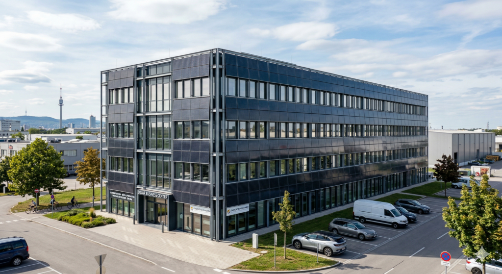 Bürogebäude Fassade